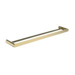 Norico Esperia Brushed Yellow Gold double Towel Rail 600mm