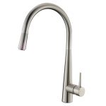 Norico Pentro Brushed Nickel Pull Out Kitchen Mixer